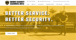 Desktop Screenshot of enforcesecurity.com